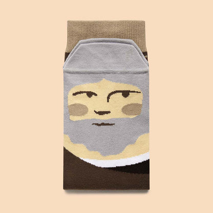 Jacquard Cotton Socks Men And Women Couple Skateboard High