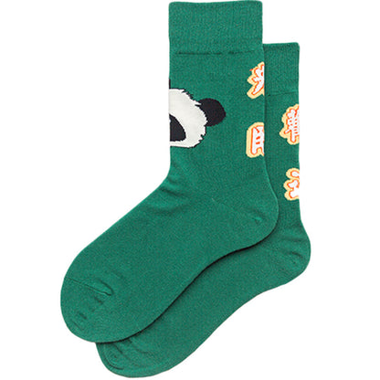 Hong Kong Style Street Trendy Socks Mid-calf Couple Socks