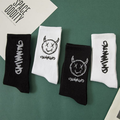 Couple personality autumn and winter trend socks