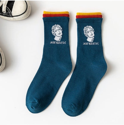 Creative socks zebra animal series stockings wild couple cotton socks