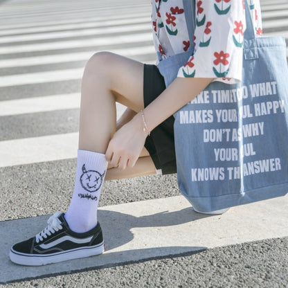 Couple personality autumn and winter trend socks