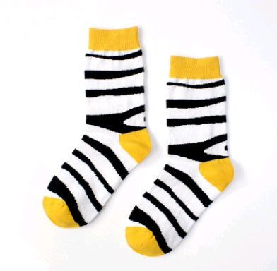 Creative socks zebra animal series stockings wild couple cotton socks