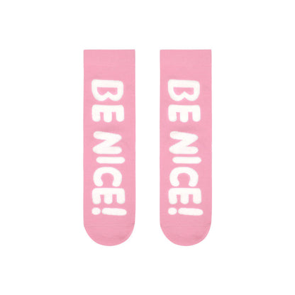 Macaron Solid Color Couple Socks Women's Tube Socks