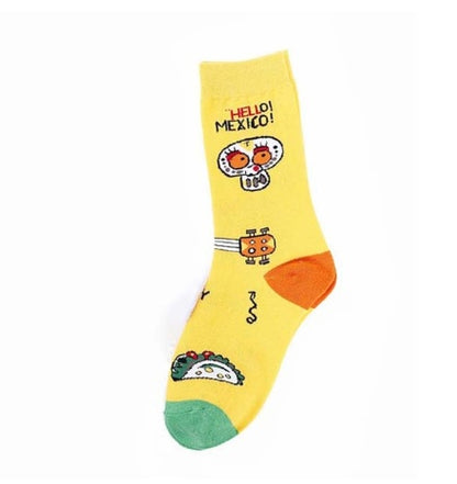 Creative socks zebra animal series stockings wild couple cotton socks