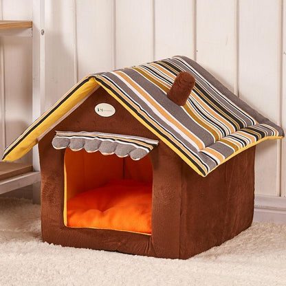 Striped Pet Bed