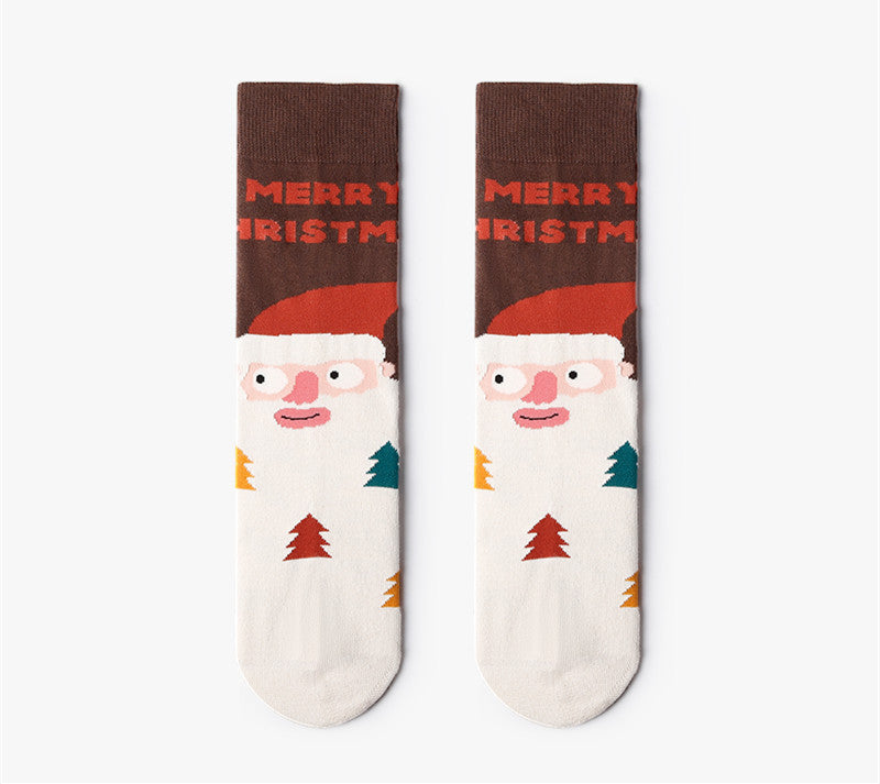 Cute illustration japanese couple in tube socks