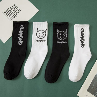 Couple personality autumn and winter trend socks