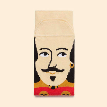 Personalized Cartoon Creative Fun Jacquard Trendy Socks Men And Women Couple Thigh High Socks
