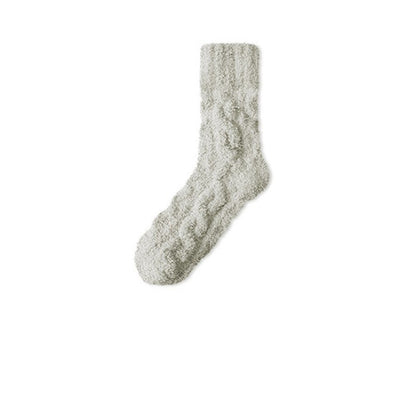 Coral Velvet For Male Home Room Socks Couple Style