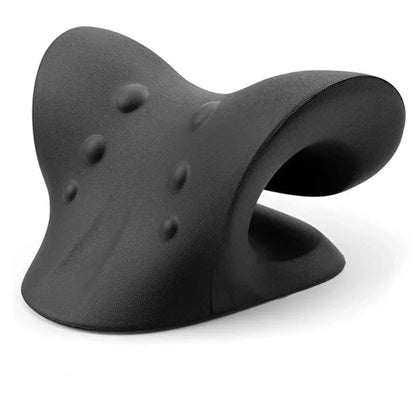 Neck Shoulder Stretcher Relaxer Cervical Chiropractic Traction Device Massage Pillow for Cervical Spine Alignment Massage Tools