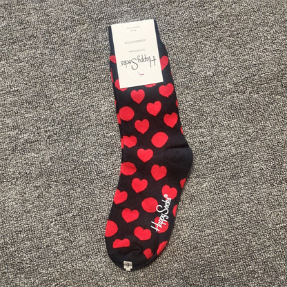 Mid-High Tube Trendy Socks Couple Cotton Sock