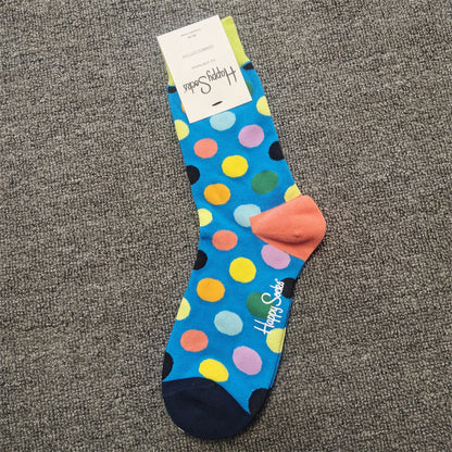 Mid-High Tube Trendy Socks Couple Cotton Sock