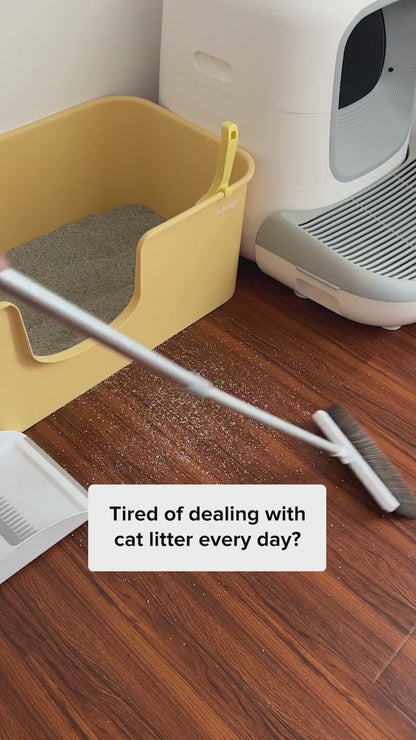 Pieviev Cat Litter Mat Double-Layer Waterproof Urine Proof Trapping Mat